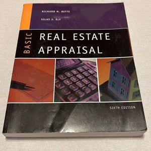 ⭐️ Basic Real Estate Appraisal Sixth Edition college text book 472 pages